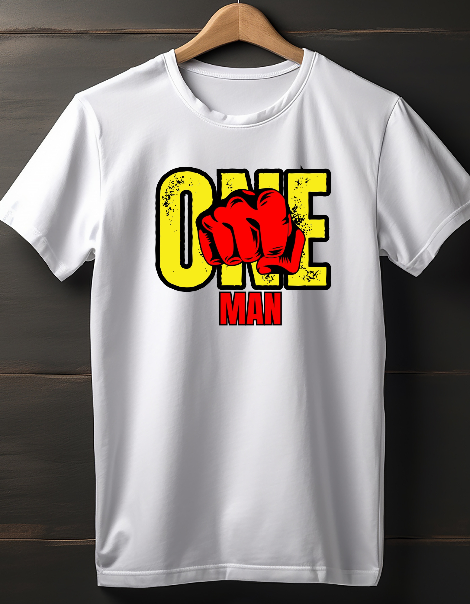 ONE PUNCH MAN T-SHIRT DESIGN 3d animation branding design graphic design illustration logo ui ux vector