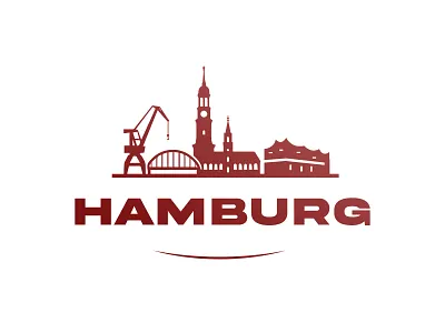 Hamburg City Germany Logo deutschland deutschland logo hamburg hamburg city hamburg city logo hamburg deutschland hamburg logo logodesign hamburg