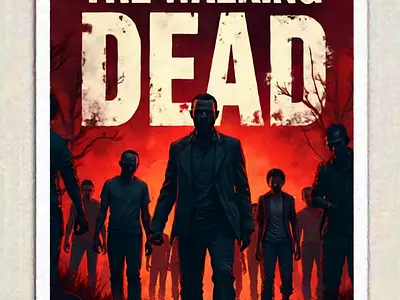 The Walking Dead Inspired Apparel Promo 3d animation motion graphics