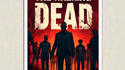 The Walking Dead Inspired Apparel Promo 3d animation motion graphics