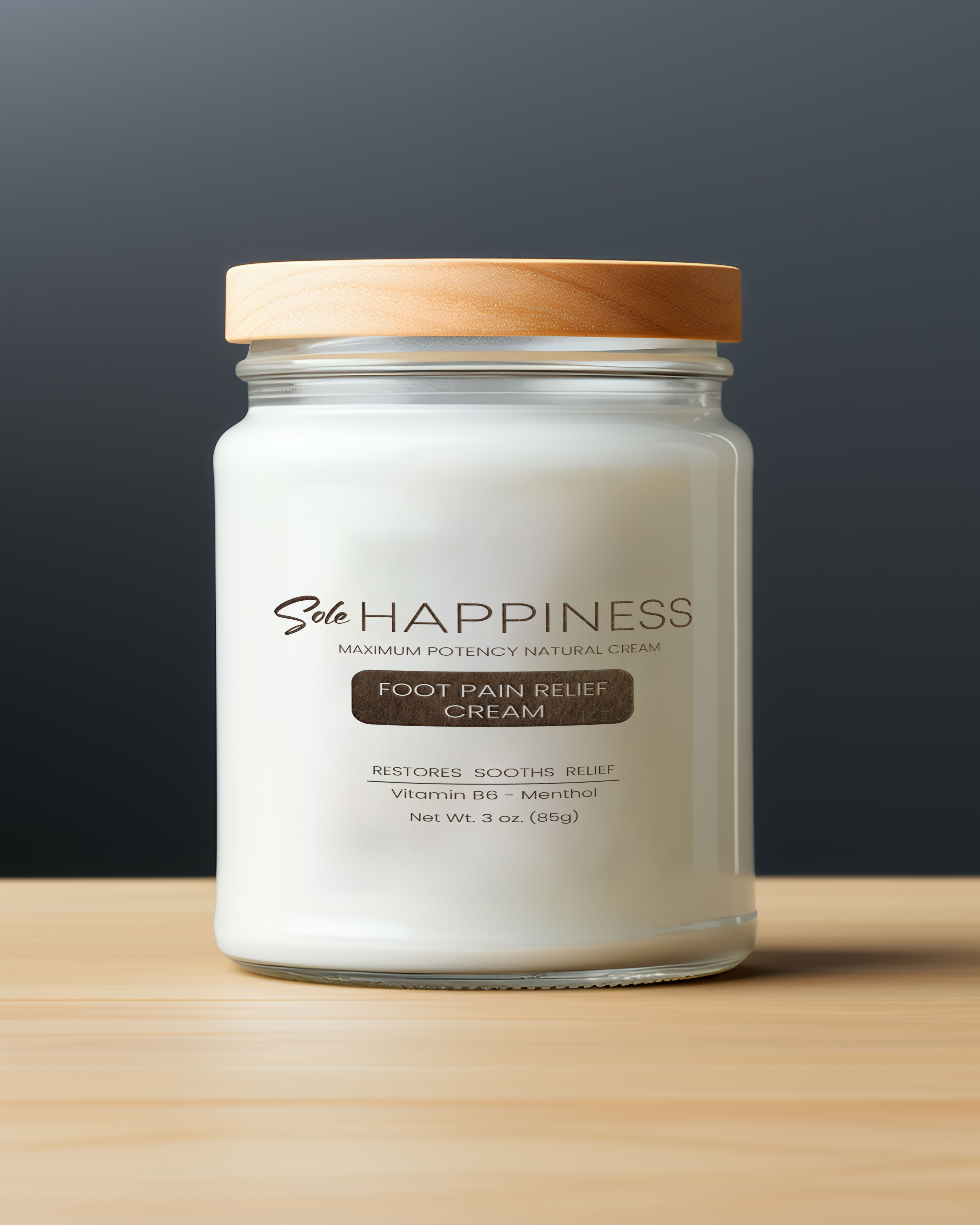 Foot Pain relief product label on realistic mockup branding cbd cream graphic design label mockup product label realistic ui