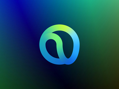 Logo for AI-powered healthcare platform with Blockchain Privacy ai blockchain brand design brand identity branding healthcare medicare minimal modern logo n logo n round logo neuro privacy revibe