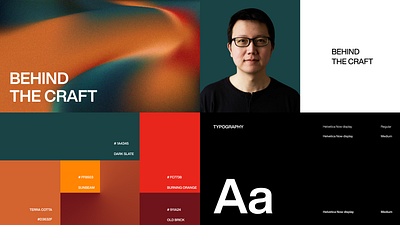 Rebrand- Behind The Craft app brandidentity branding brandingdesign creativeportfolio creativeprocess design designinspiration designsystem graphic design logo typographydesign ui ux uxdesign visualidentity webdesign