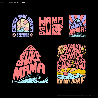 Mama Surf Lettering Concept customtype design digitallettering drawing dribbble dribbbledesign dribbblegraphic dribbbleinspiration graphic design handdrawn handlettering illustration lettering letteringart letteringdesign typeart typedesign typography vectorlettering vintage