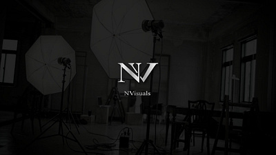 Brand Identity for NVisuals Studio aesthetic branding design graphic design illustration logo photography popular shoots street studio ui vector videos visual identity