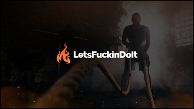 Brand Identity for an Empowering Company branding design fire fuck graphic design illustration logo motivation passion ui