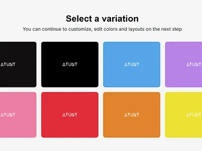 Bold Simplicity in Every Shade design for clarity