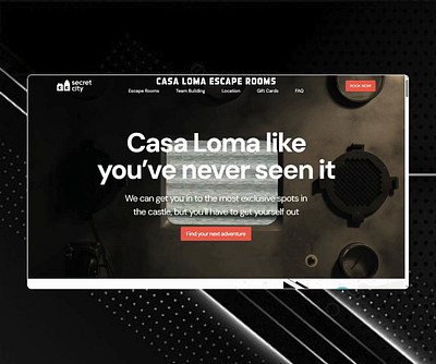 Framer Website Development for an Immersive Entertainment cmsintegration creativewebbuild escaperoomwebsite experiencewebsite framerdevelopment framerdevpartner interactivewebdesign motiondesign seooptimized