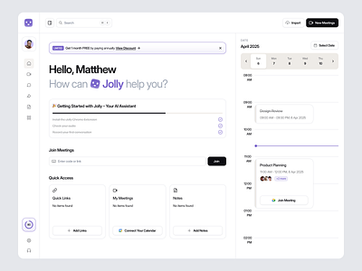 AI Assistant Dashboard ai ai assistant ai configuration ai dashboard ai powered artificial intelligence assistant clean dashboard dashboard ui machine learning minimalist modern planner schedule task management uidesign uxdesign virtual assistant website