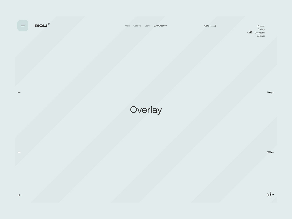 fashion store website \ Riqli Image 2