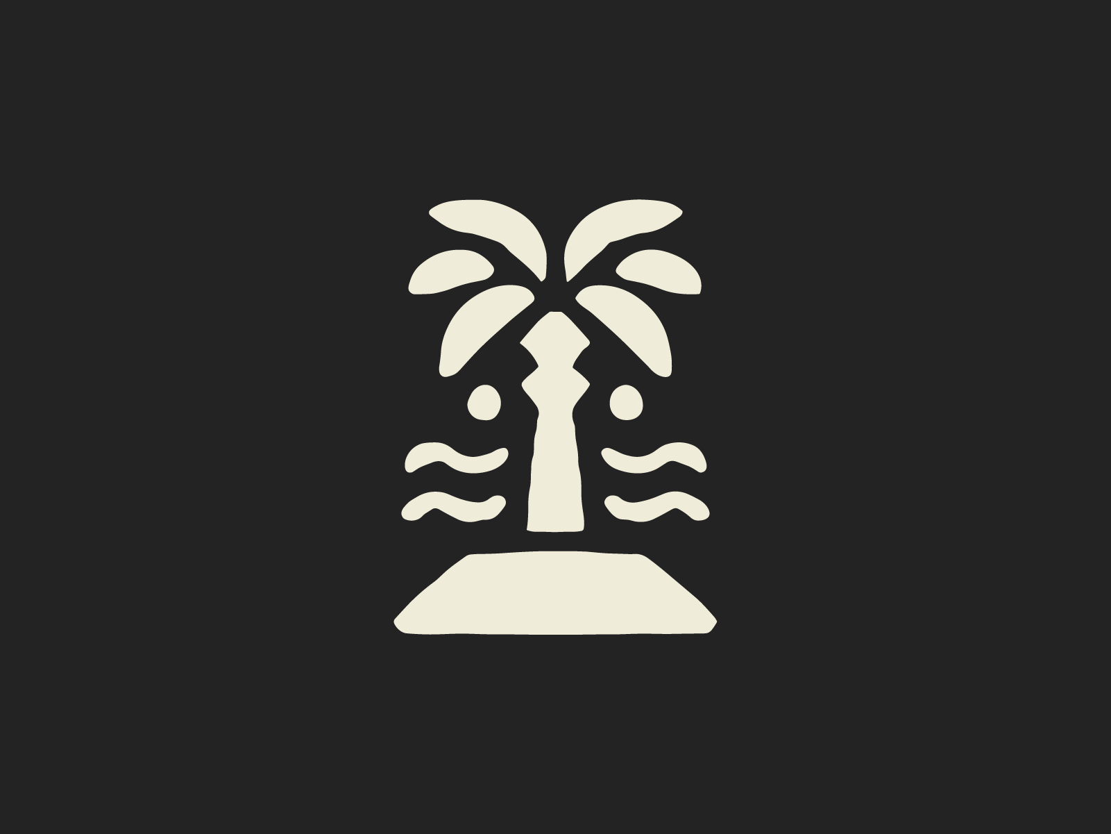 Joud Coffee: Hat Graphics apparel branding coffee shop editorial icon graphic design hat icon illustration merch merchandise palm