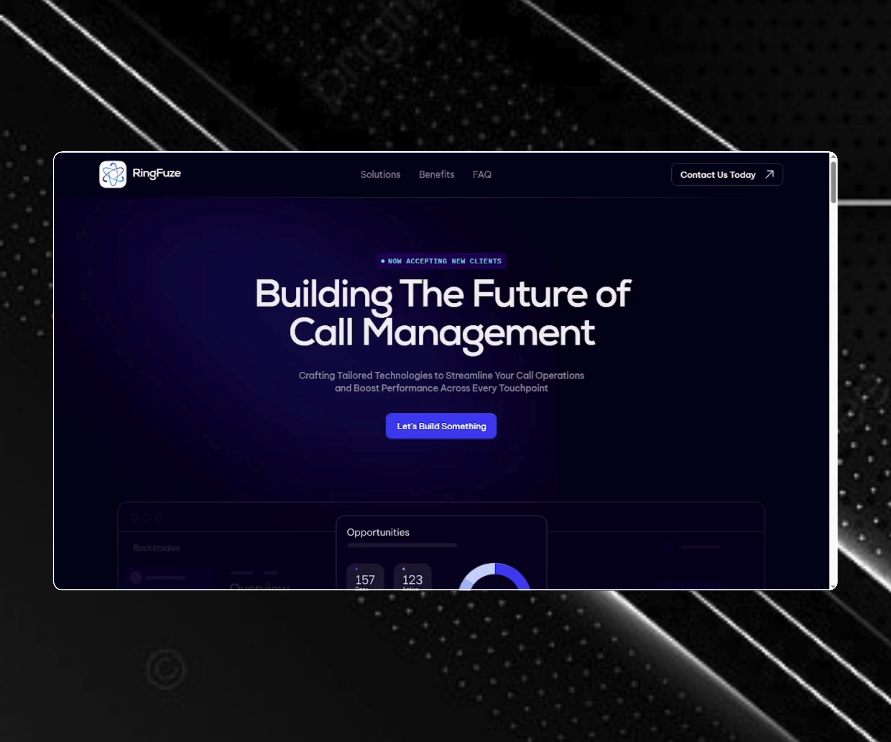 Example of Framer Web Design + Development