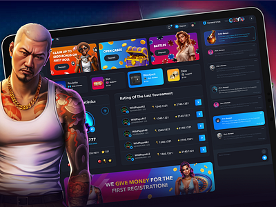 Custom Casino Website Design with Exclusive Characters 2d art slots casino casino branding casino ui character custom characters design digital art dribbble webdesign gambling game art gamedev highroller illustration inspiration slot design uiux userexperience website