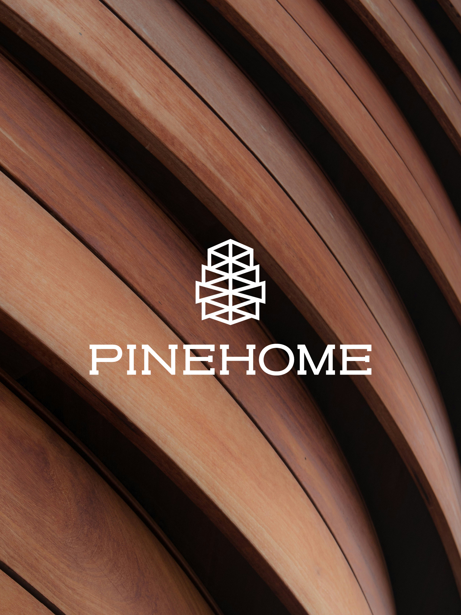 PineHome brand design branding logo logo design wordmark