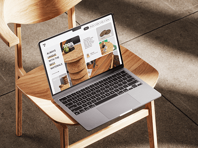 Ecommerce Landing Page b2b buy chart devdock ecommerce furniture house interior design landing page online shop online store property sell shop store ui ui design ui ux web design wood
