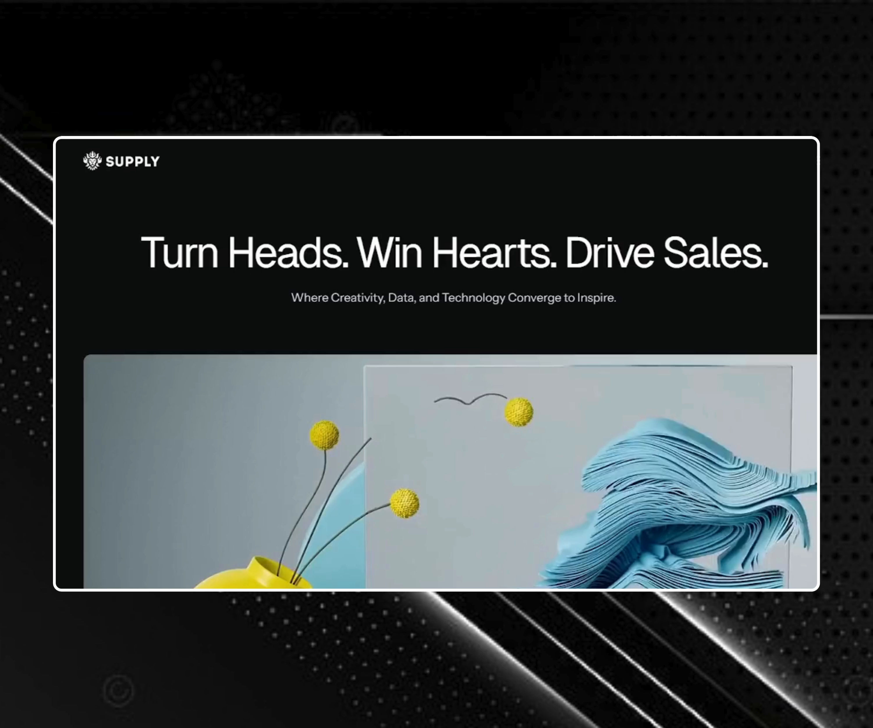 Example of Migrate Strikingly To Framer