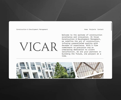 Framer Website Development for a Construction developmentmanagementsite figmatoframer frameronly motiondesign performancewebbuild responsivewebdesign scrollanimations seooptimized whitelabeldev