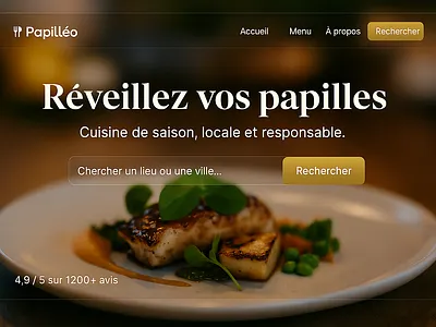 Papilléo branding ui
