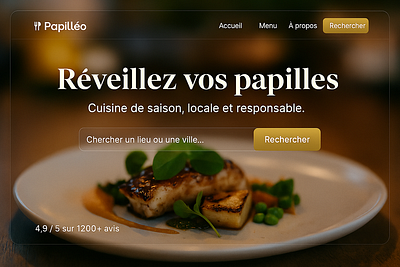 Papilléo branding ui