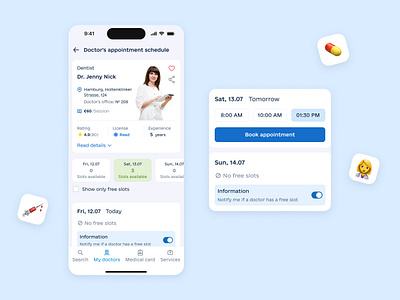 Medical App UI Design app design app designs app interface app ui design application design healthcare app design healthcare app ui medical app medical app ui medical app ui design mobile app design mobile app screen design mobile app ui design mobile app website ui application web app design web application design