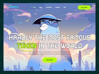 HARDLY - crypto meme mem token ai crypto crypto website defen design website mem meme nft pepe roadmap web design website crypto