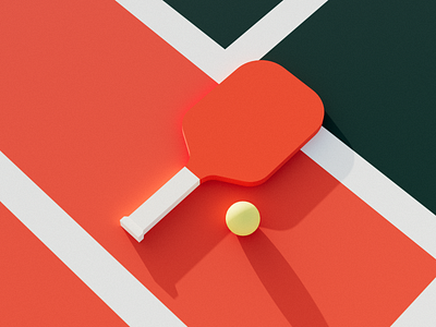 Pickleball 3d