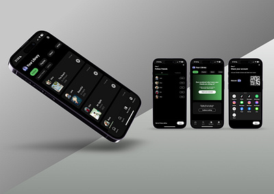 Spotify Case Study UI app musicapp prorotype ui
