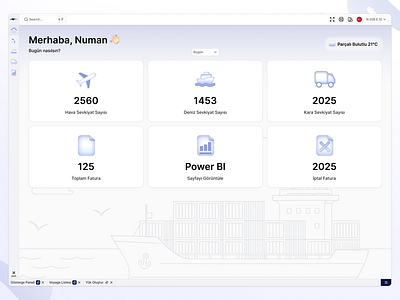 Logistics Dashboard 🔥 column dashboard design hello icon logistics menu ui ui design uidesign ux