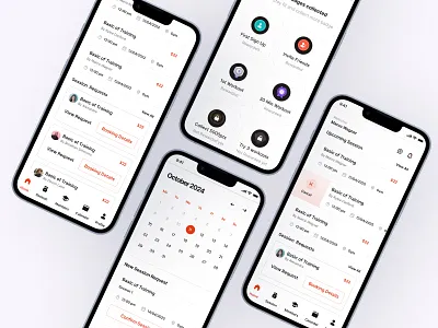 Fitness App app design fitness ai fitness app fitness tracking fitness trainer mobile app ui ui design