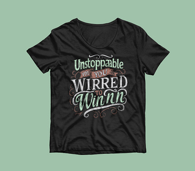 MODERN TYPOGRAPHY T-SHIRT DESIGN banner clothes fashion fashion design flyer graphic design motion graphics poster social media post t t shirt t shirt design t shirts