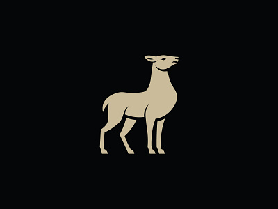Confident deer logo animal animals branding clam confident deer design graphic design illustration logo logos minimalist vector wild