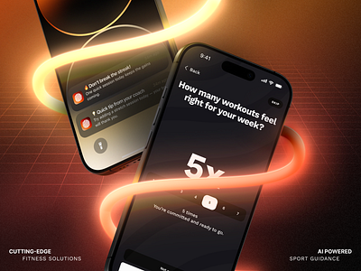 PowerPeak – Fitness Mobile App Design ai app fitness app fitness dashboard fitness tracker fitness website gym website healthcare healthcare app mobile app mobile app design mobile app ui modern app ui power apps sport application sport widget wellness wellness dashboard workout plan workout tracker