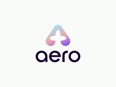 Aero Logo Design abstract logo design bold logo design data logo brand visual identity fun logo brand visual identity gradeint logo design negative space logo design saas logo brand visual identity web3 logo brand visual identity