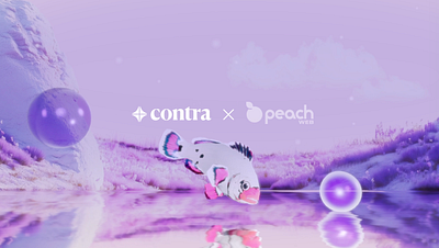 PeachWeb Contra 2025 Creator Tool Awards 3d 3d website 3d websites animation branding design illustration ui webgl websites