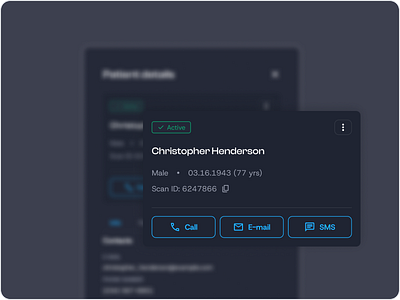 Radiology Сard clinicalinterface darkmodehealthcare design doctorselection healthcaretool medicalrecordsux modalityselector modernmedicalux radiologydashboard radiologyworkflow ui user experience ux uxui