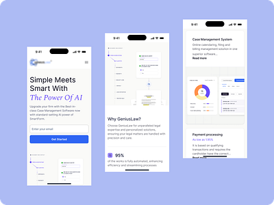 Smart Legal Assistant — Mobile Case Management UI aiforlawyers aipoweredlaw casemanagementapp clientcasetracker courttracker documentautomation ioslawplatform justicesystemui lawfirmdashboard legalautomation legaltechui legalworkflowdesign modernlawapp smartcasetool ui user experience ux uxforlaw