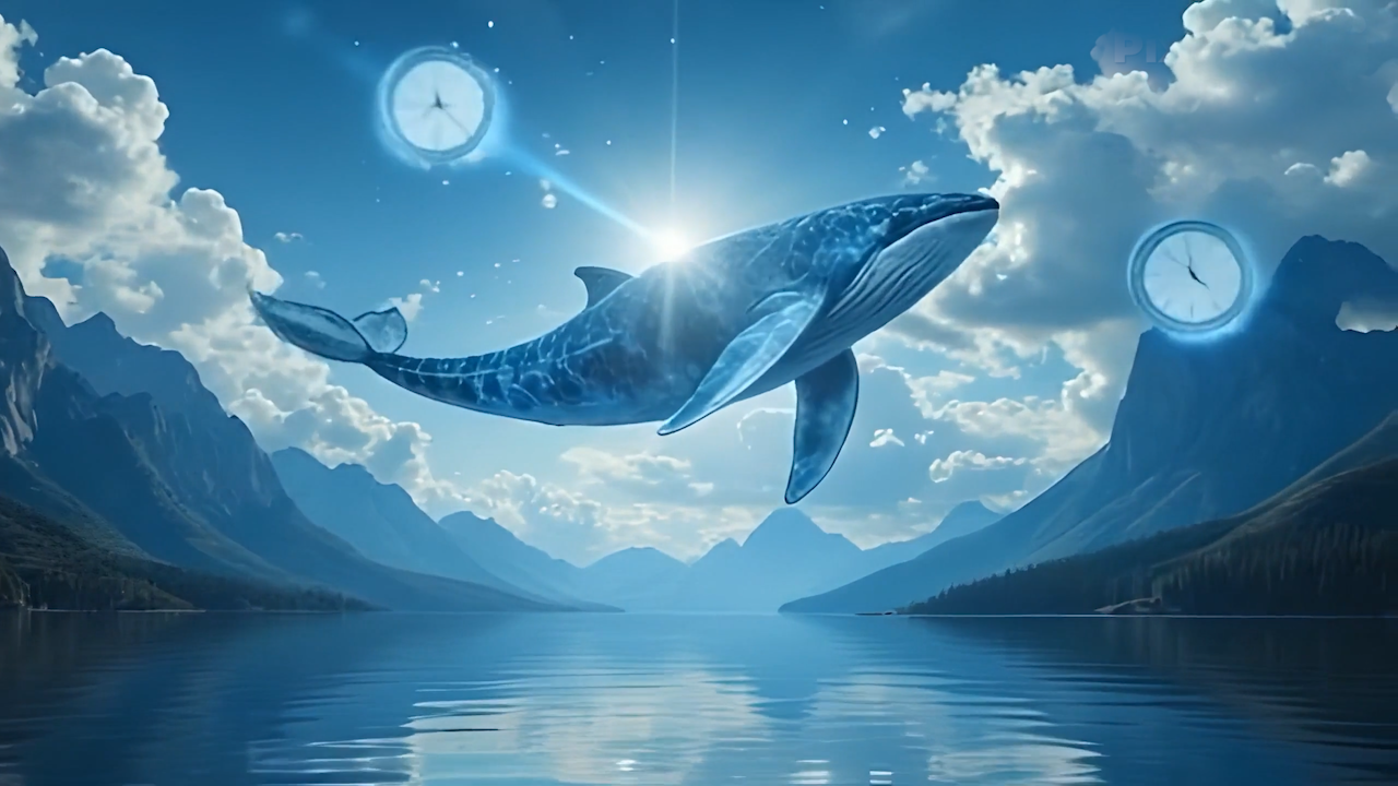 Blue Whales after effects animation art clip video