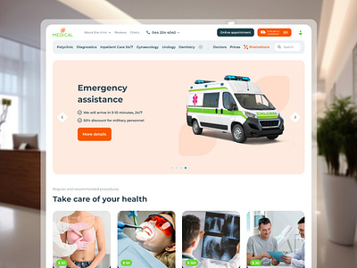 Healthcare website design doctor appointment health care health care website ui healthcare website design healthcare website ui healthcare website ui design hospital medical care medical care website patient card patient list patient listing patient portal patient portal ui ux ui design website redesign