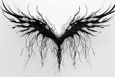 Wingmaster's Apprentice II art dark design illustration tatoo winged wingmaker