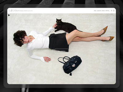 Bibliotheque.Nationale | E-Commerce branding clothes design dress ecommerce new collections online shop top ui ux wear