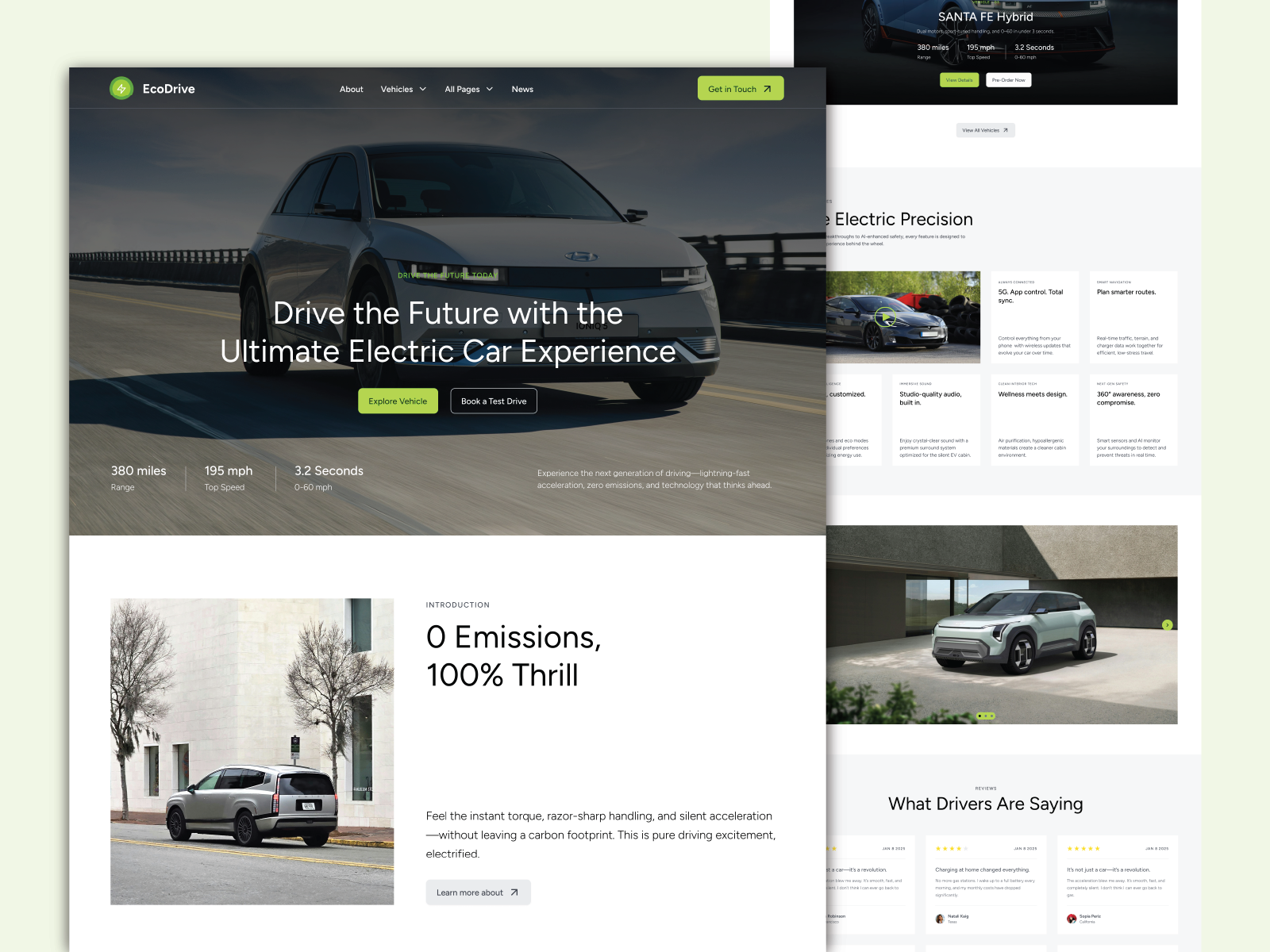 Example of Responsive Landing Page Design   Figma