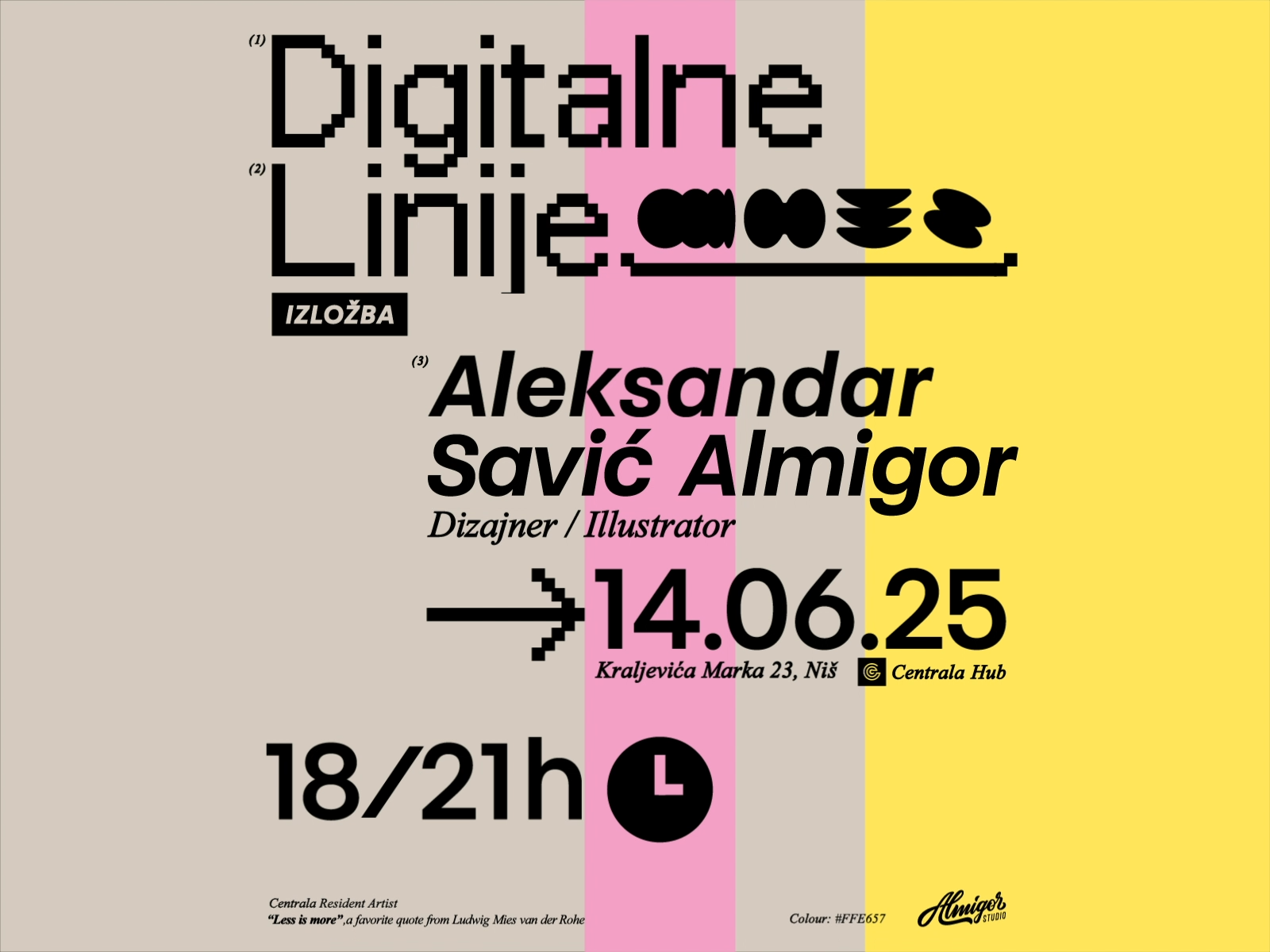 Digital Line animation branding date design digital exhibition graphic design icon icon set illustration letters line logo motion shape story time typo vector visual