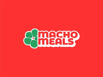 Macho Meals - Restaurant Logo Design abstract bar bbq logo branding business logo butcher creative logo graphic design green logo logo design logo designer logotype meals modern logo professional logo red restaurant branding restaurant logo
