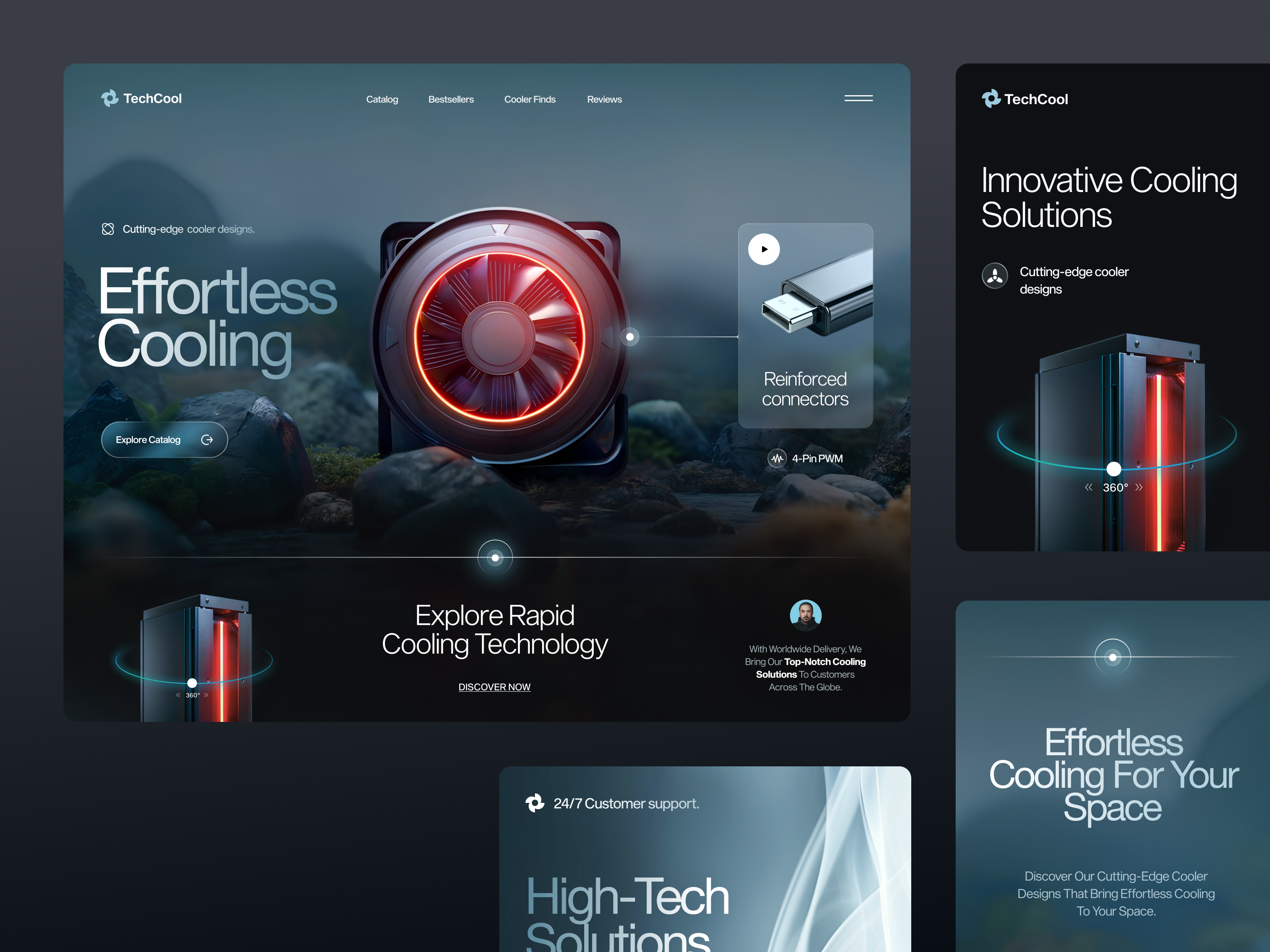 Example of Website Design & Development