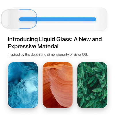 Liquid Glass Inspiration apple glass glass material ios26 ipad iphone liquid glass mac visionos