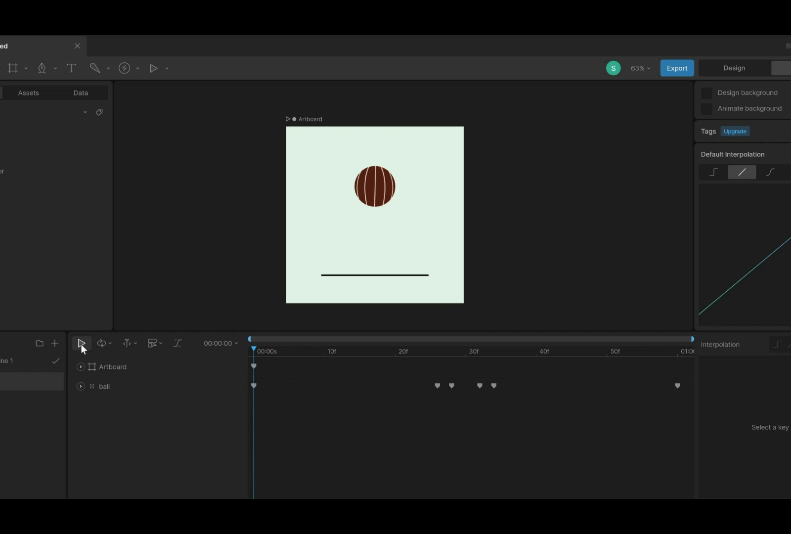 Ball Bounce Animation in Rive⚽ by Sanjana Pednekar on Dribbble