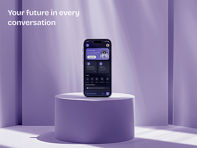 AI Chatbot Mobile App – Smart Conversations, Sleek Design 🤖📱 aichatbot appdesign behancedesign chatbotapp cleanui figma mobileapp productdesign smartux uidesign uiux