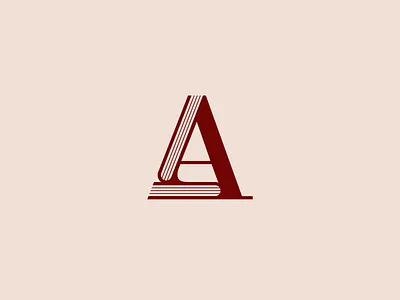 Aseev Library - Logo Concept a letter a monogram book book store branding design dual imagery graphic design letter design library logo logo design metaphor typographic logo typography