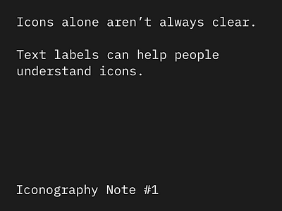 Iconography Note #1 custom icons design design quote icon design icon designer icon usability iconography icons quote