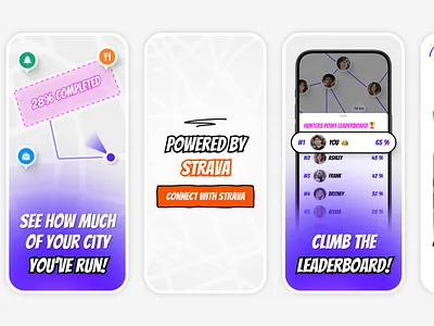 Run Tracking App - App Store Screenshots Design app app store design figma graphic design mobile run screenshot tracking ui ui design ux design